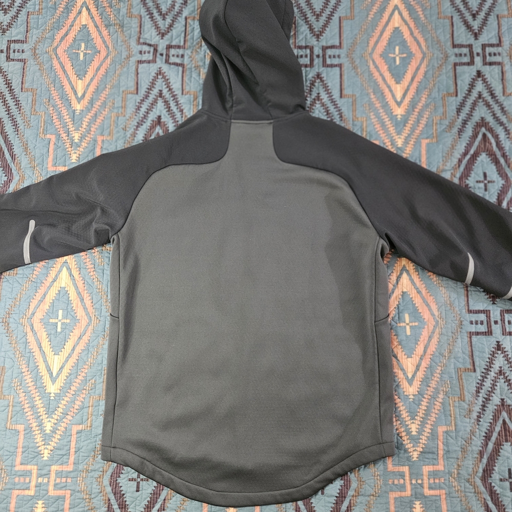 Nike Men's Gray Hooded Jacket - Picture 7 of 9